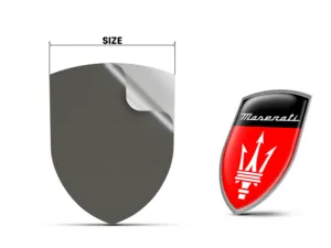 Maserati Stampa Adesivi Paraurti Alta Qualità Robusti Moderni